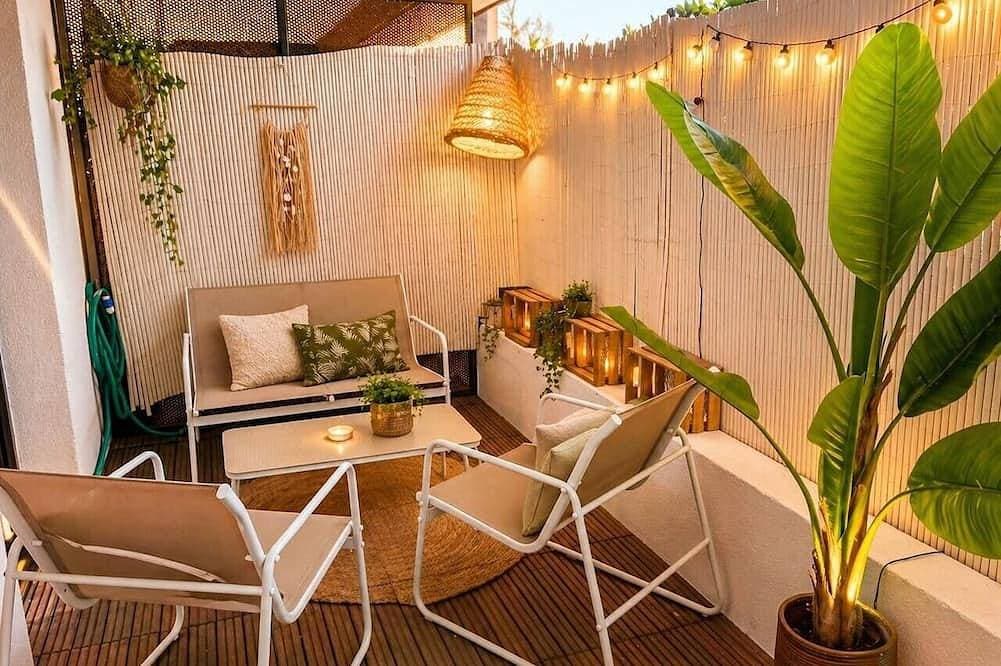 2-Bedroom Apartment with Private Terrace · Pool · 50m from the Beach · Parking 1