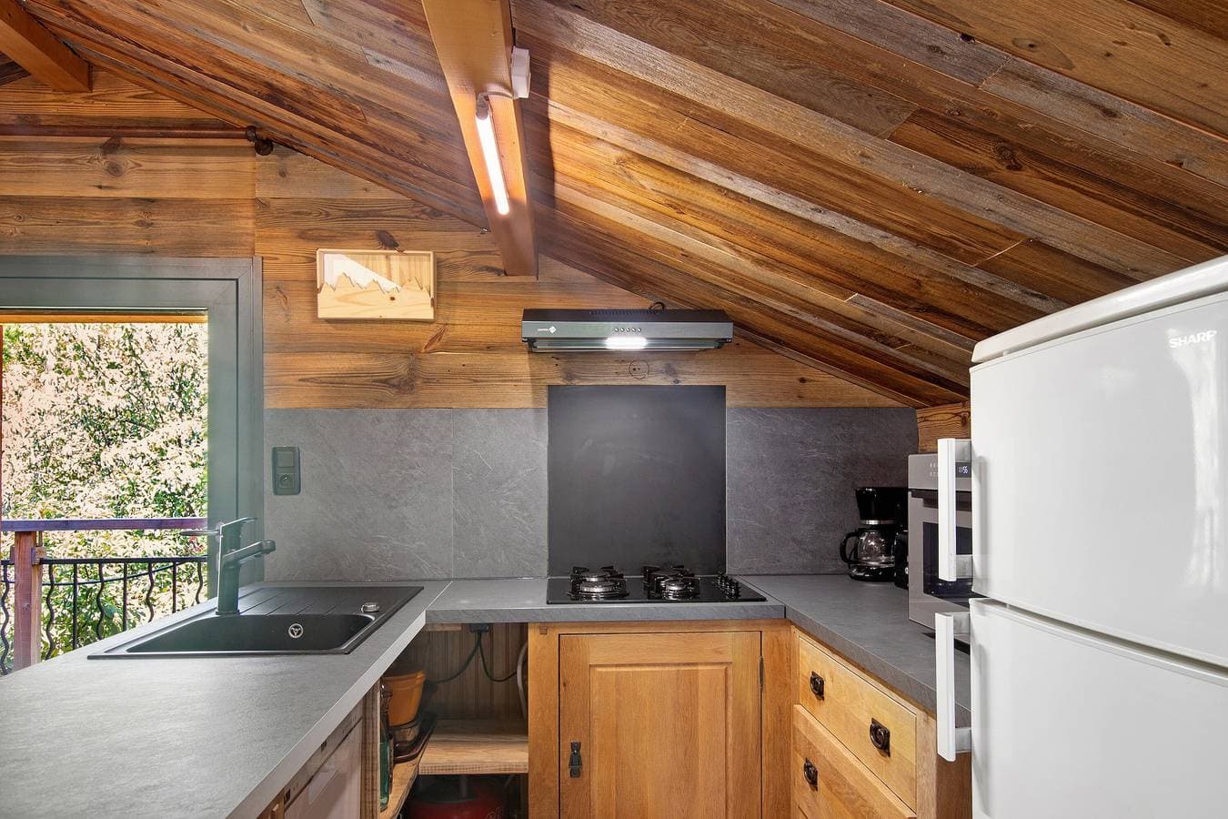 Foto 10 von 24: Gîte „La Sittelle“ mit Bergblick, WLAN und Klimaanlage