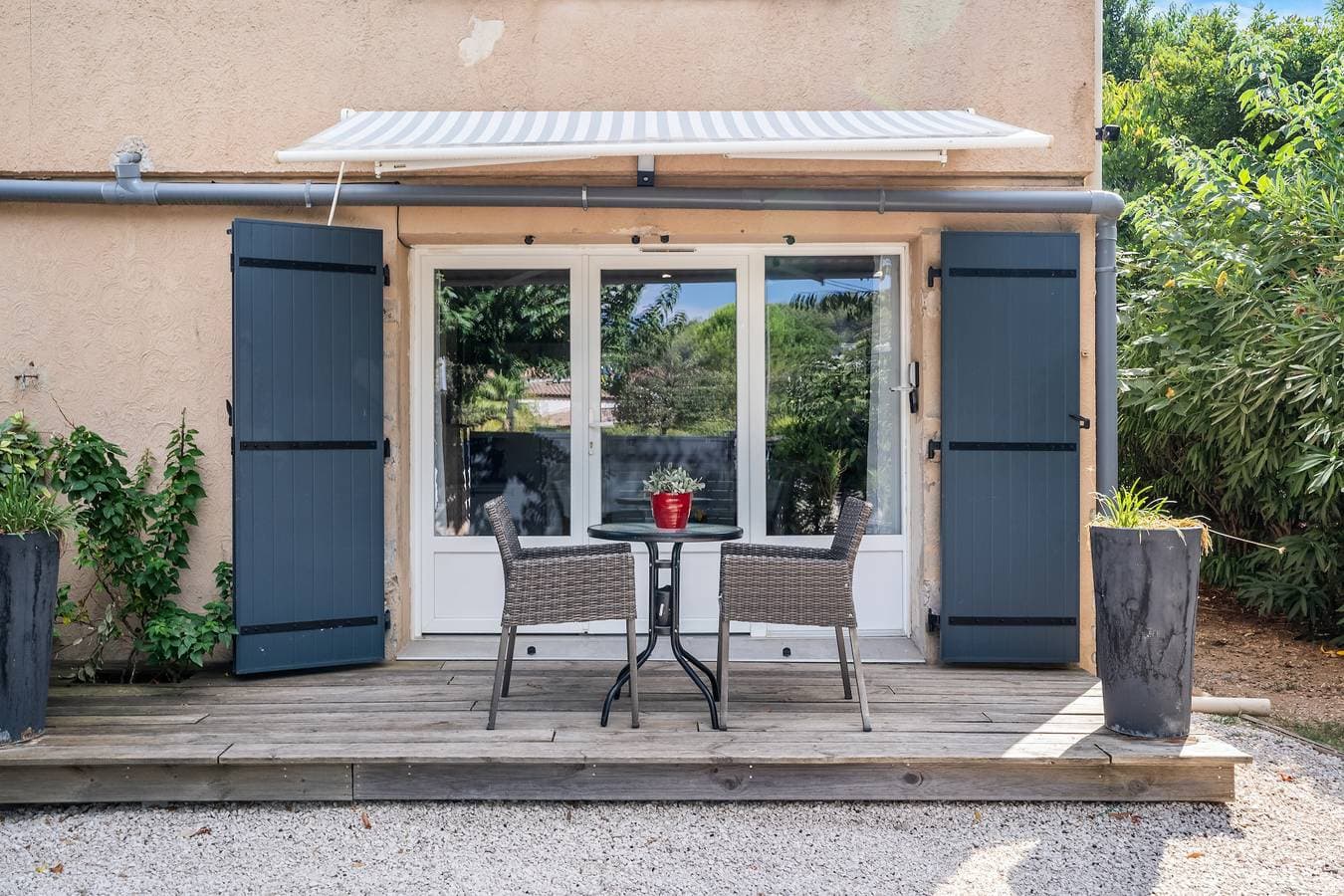 Foto 5 von 20: Villa Nui - Komfortable Wohnung - Sommerterrasse und privater Parkplatz.