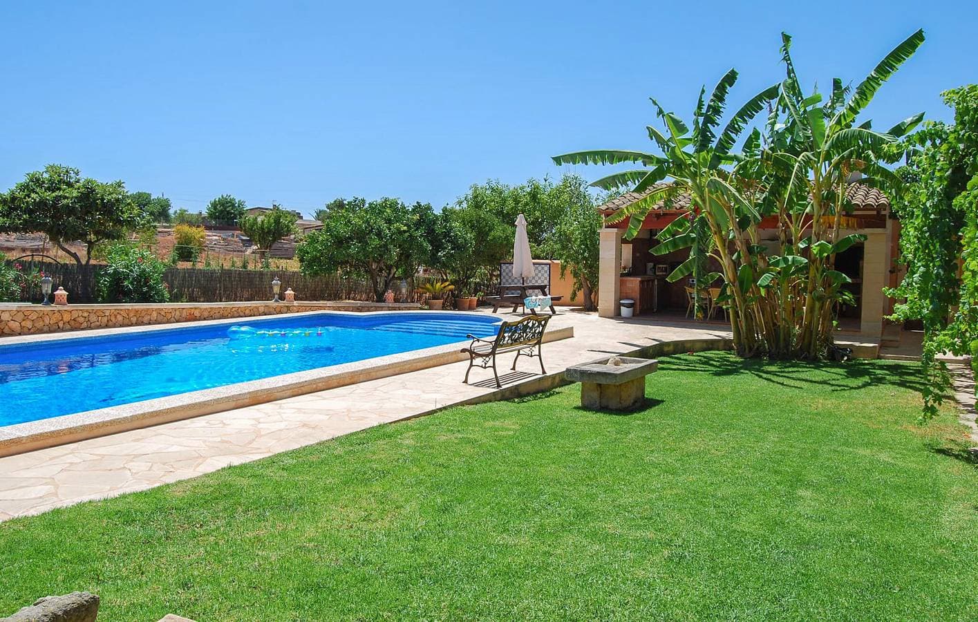 Foto 13 von 38: Gemütliche Wohnung mit Pool und Terrasse bei Es Carritxó