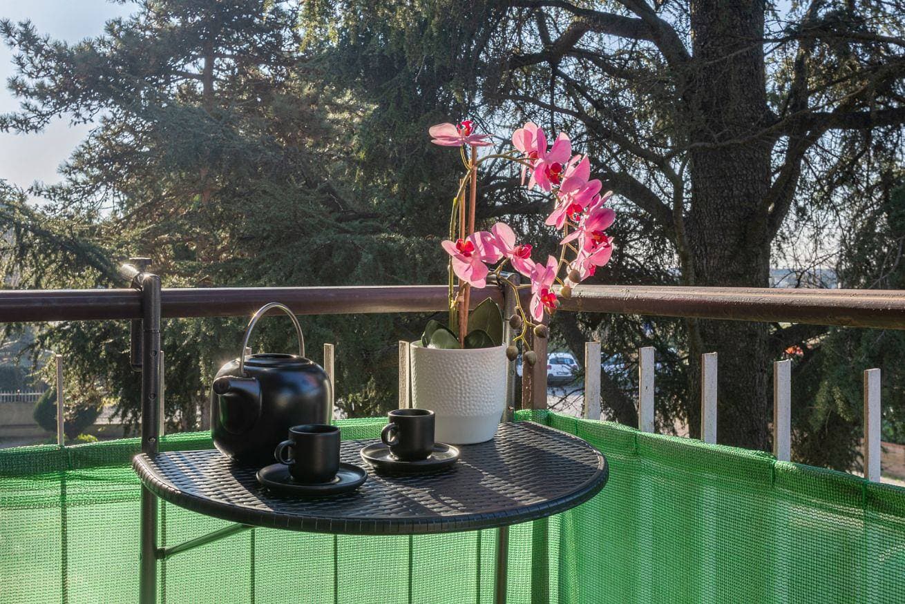 Foto 9 von 21: Ferienwohnung für 6 Personen mit Balkon/Terrasse