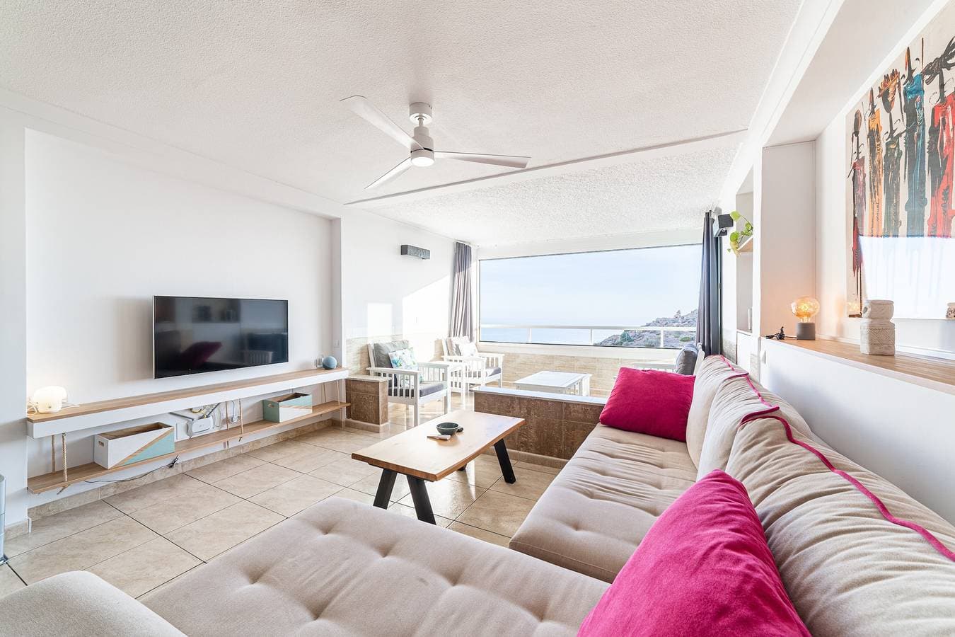 Foto 6 von 29: Apartment Espejo del Mar mit Meerblick, Gemeinschaftspool und WLAN – Hunde erlaubt