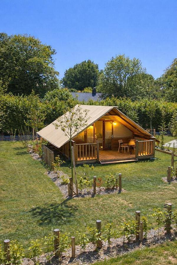 Domaine Le Jardin de Séraphine - chalet bois cosy 1 chambre duo 1