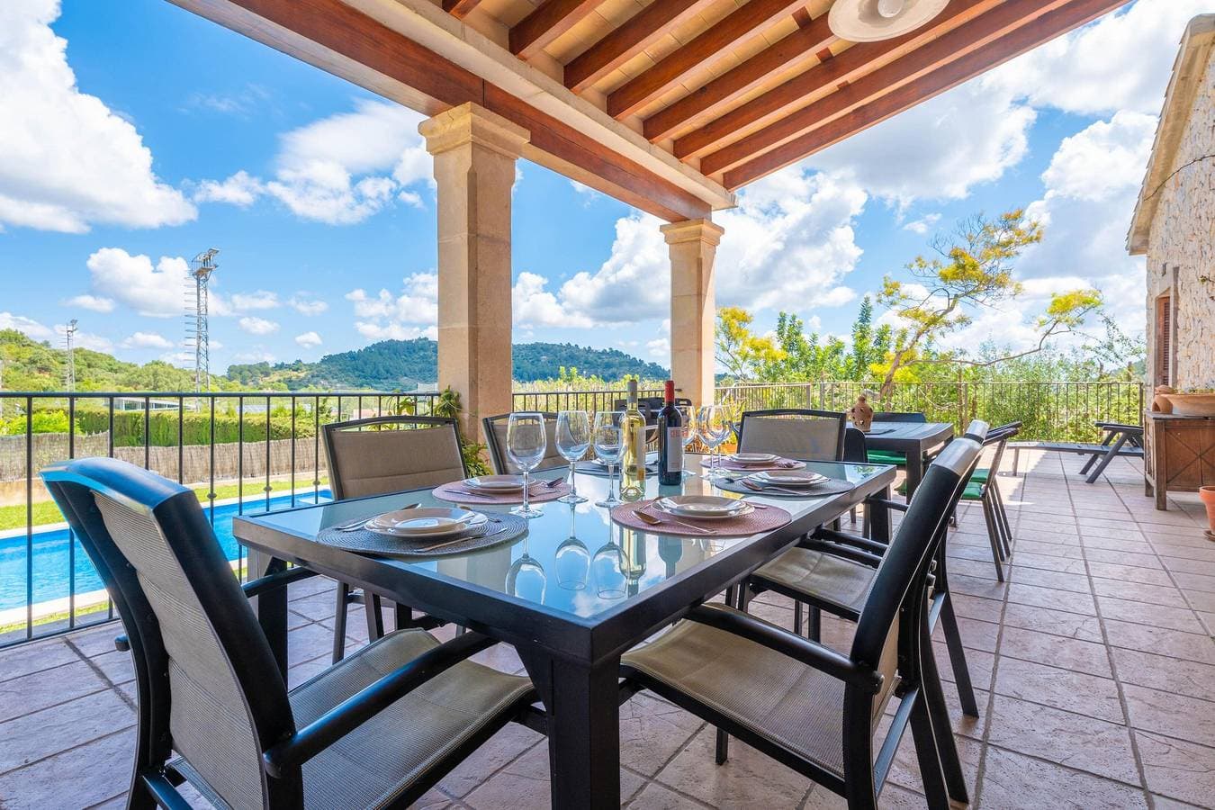 Foto 7 von 55: Villa für 10 Personen mit Garten