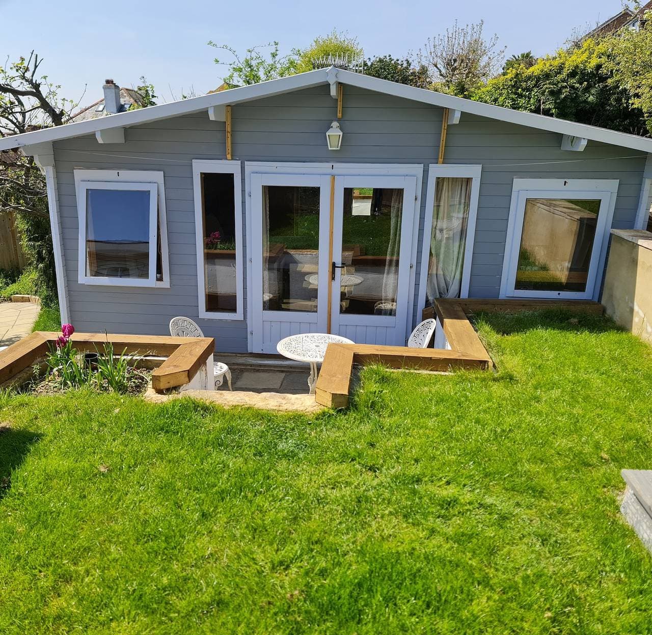 Foto 2 von 19: Blockhütte für 2 Personen mit Garten