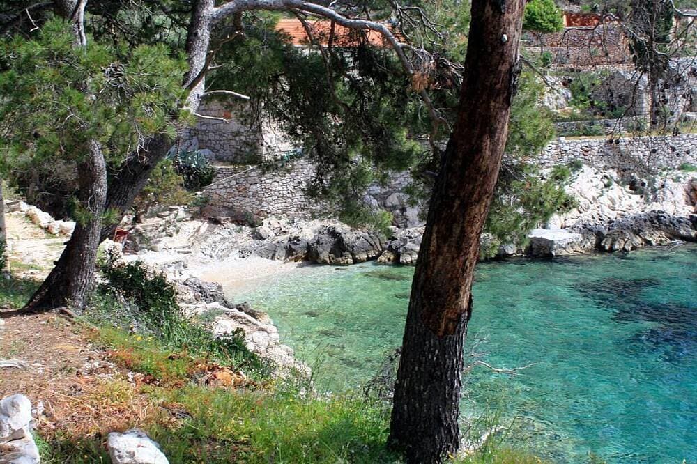 Foto 9 von 14: Fischerhaus am Meer Bucht Skozanje, Hvar