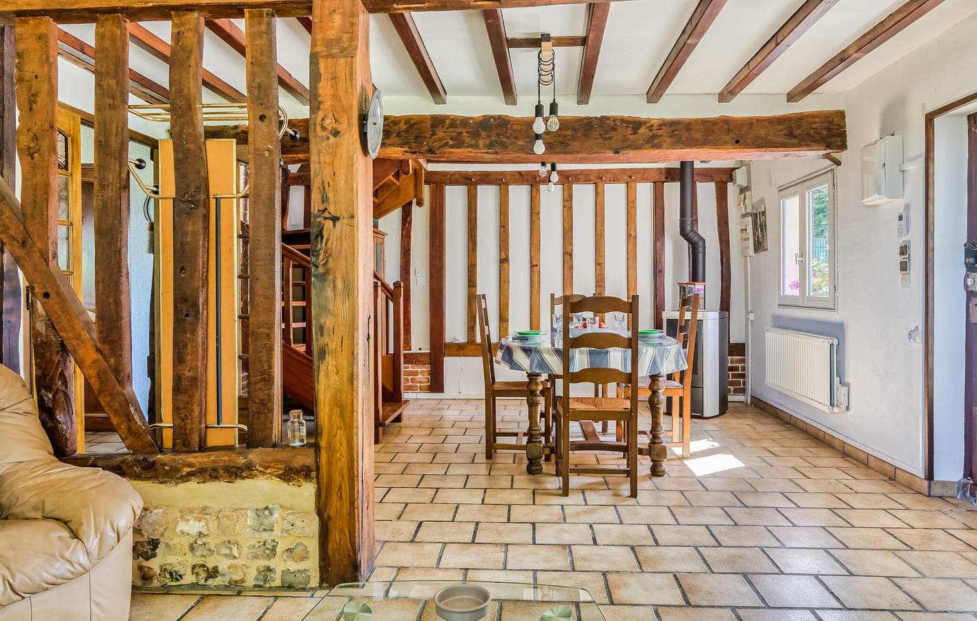 Foto 13 von 21: Gemütliche Wohnung mit WiFi, TV, Parkplatz und Garten in der Nähe von Angerville-l'Orcher