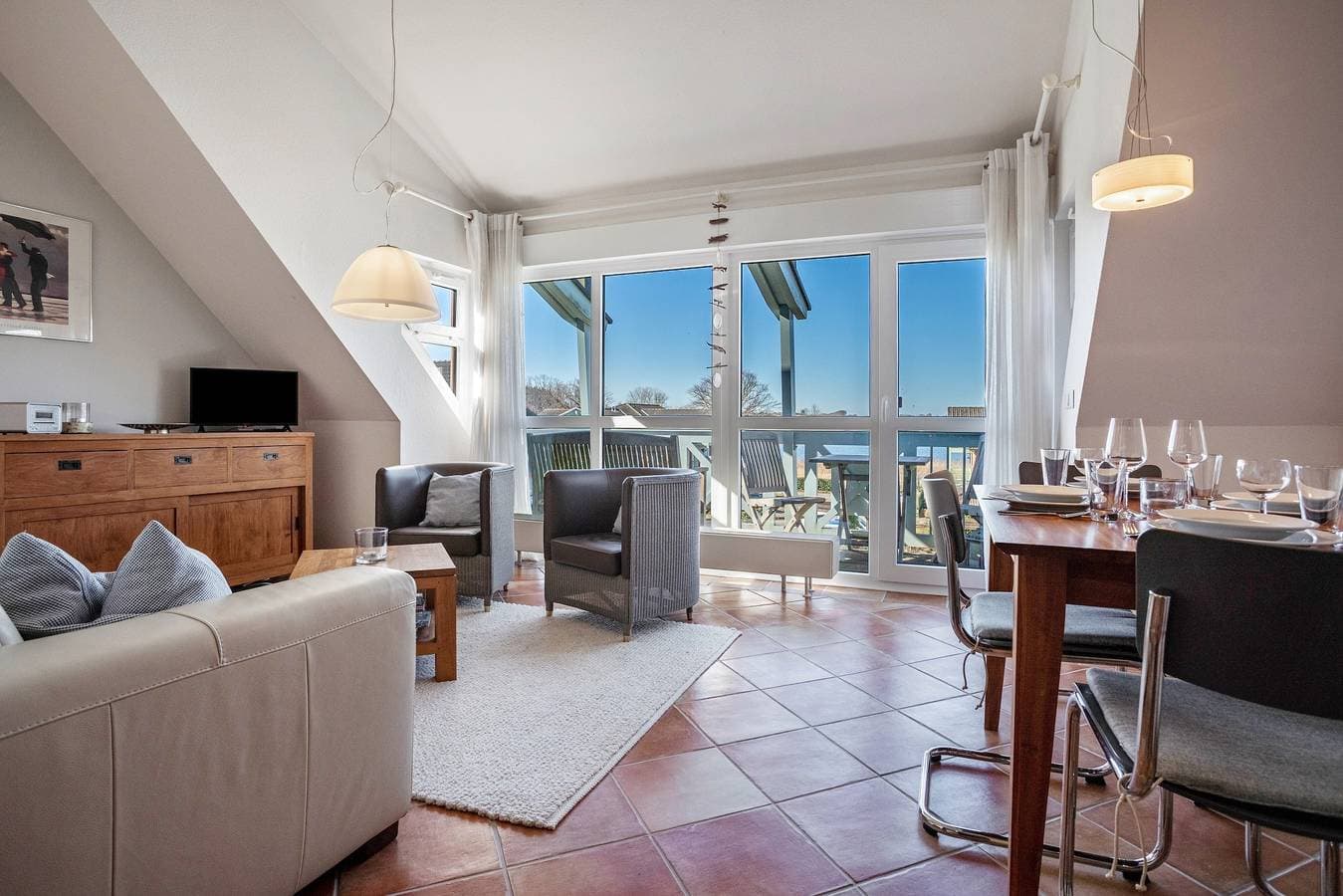 Foto 4 von 31: Ferienwohnung 'Seeblick Ferienwohnung' mit Gemeinschaftsgarten und Wi-Fi