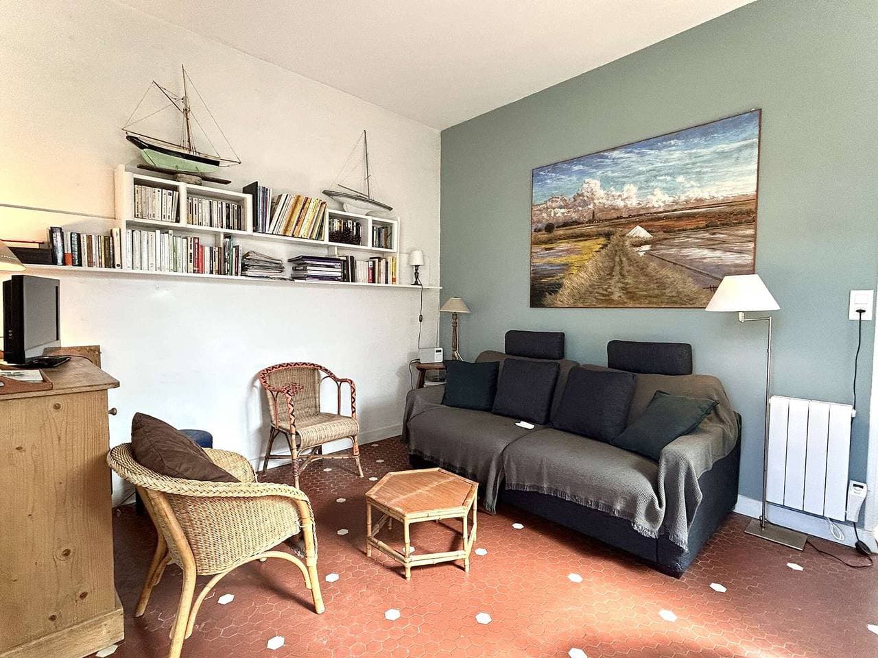 Foto 3 von 12: Bauloise Haus 2 Zimmer mit Garten - Haustiere erlaubt - La Baule Zentrum