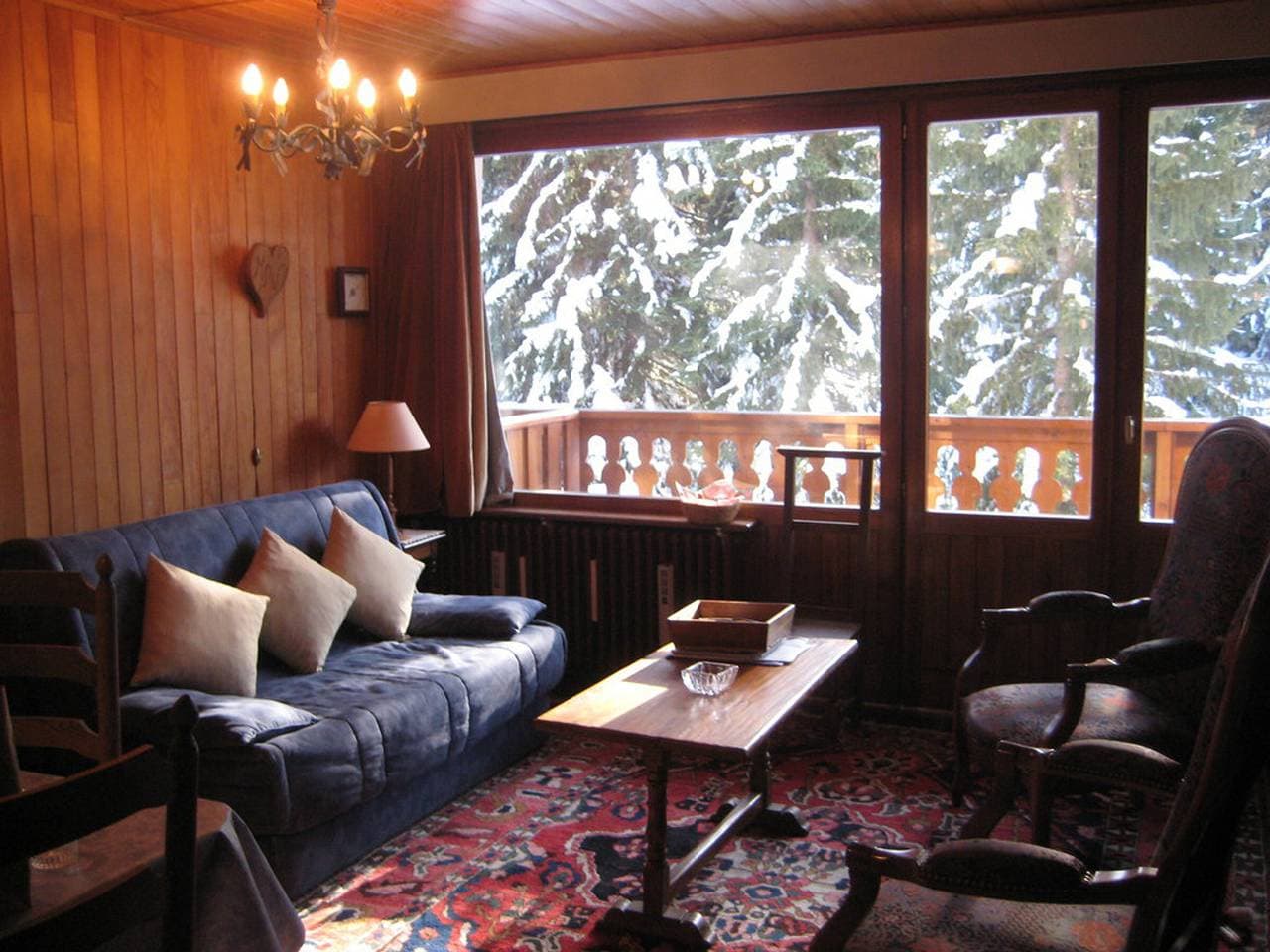 Gemütliches Studio mit Balkon in Courchevel 1850 1