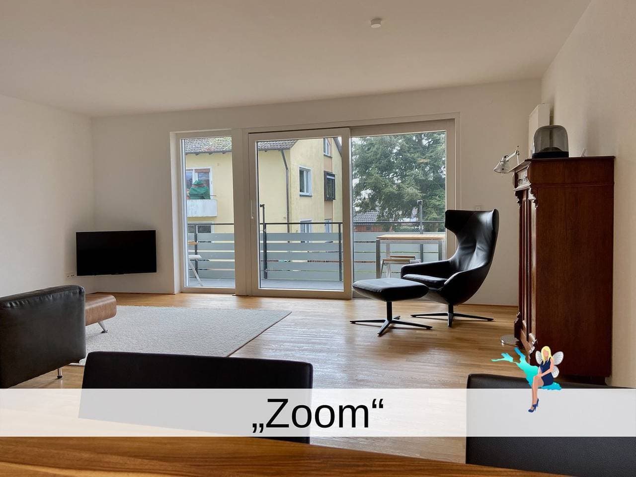 Ferienwohnung Zoom - Stilvolle Wohnung mit Balkon in ruhiger Umgebung 1