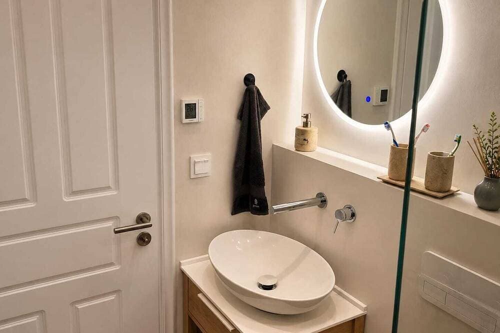 Foto 7 von 28: Villa Irini Ocean View 2-bedroom apartment with AC in charming Fryni