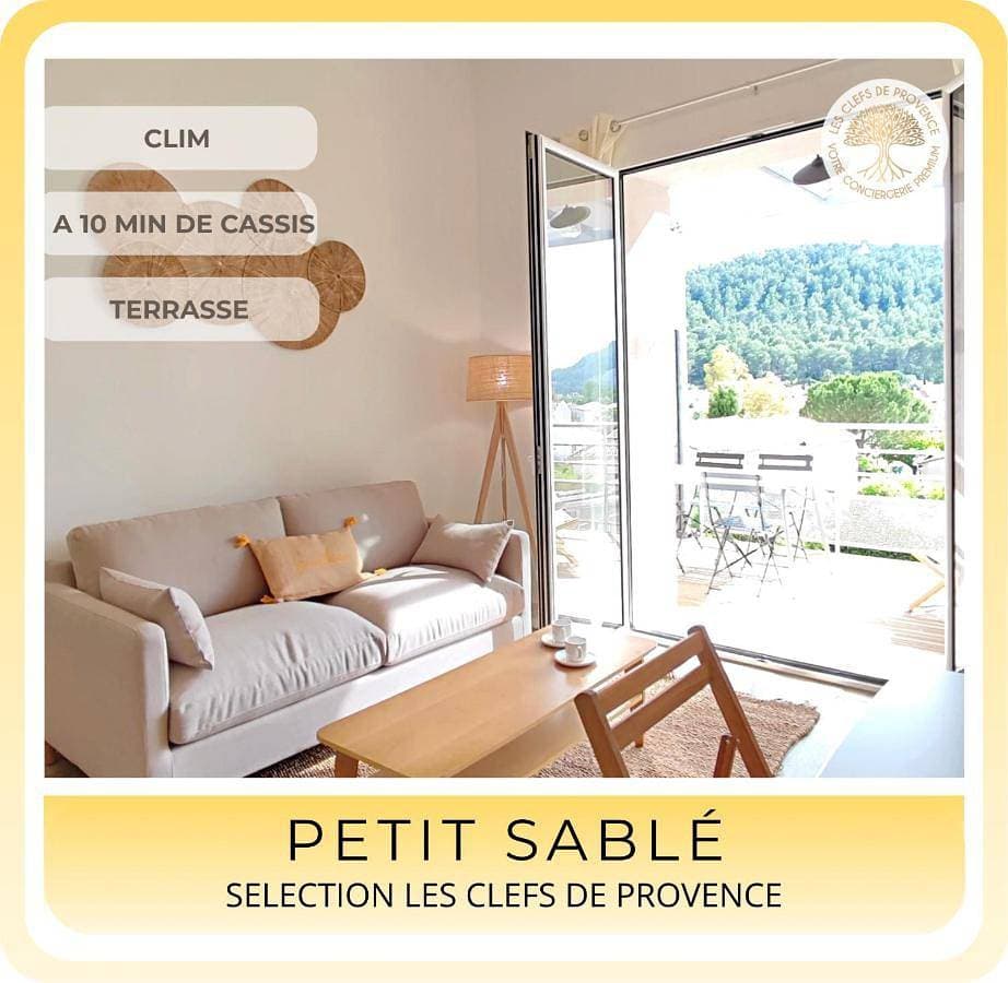 Petit Sablé - T3 avec Terrasse Proche Cassis 1