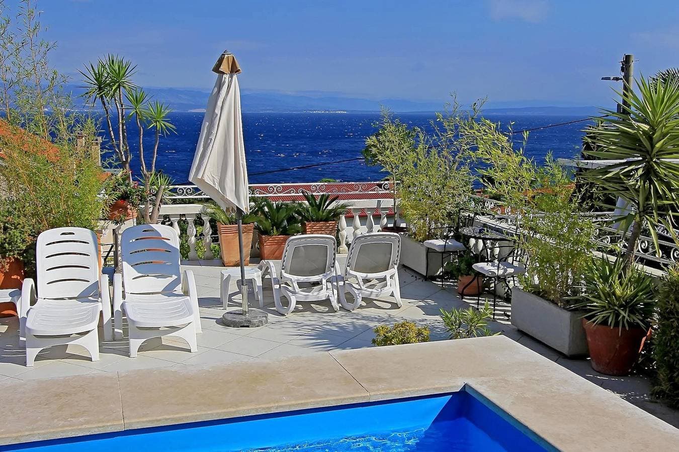 Foto 10 von 34: Studio Appartement mit Terrasse und Meerblick Lovran, Opatija As-14178-a