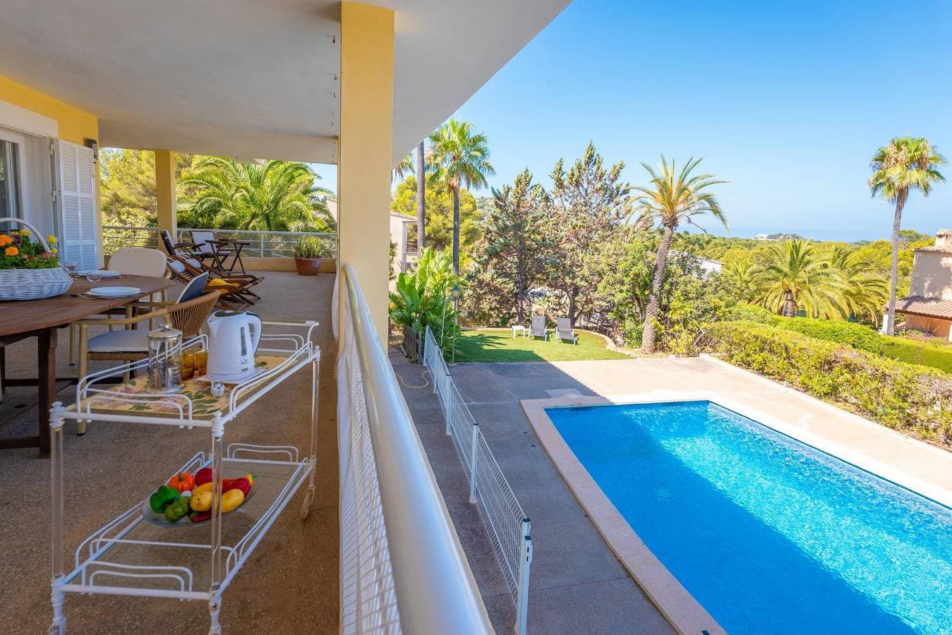Foto 3 von 34: Villa Berry - Villa mit Gemeinschaftspool in Santa Ponça. WiFi gratis