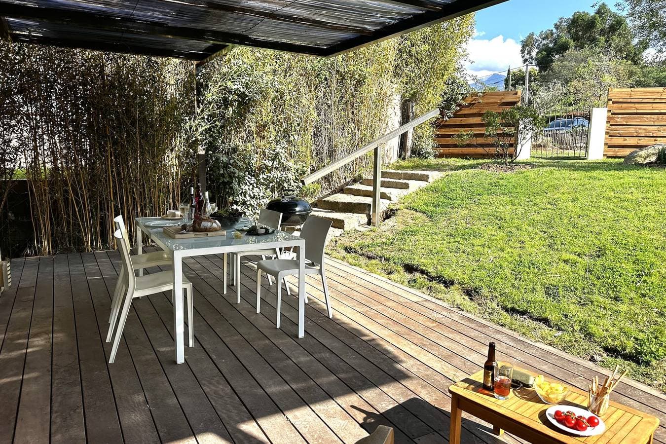 Foto 10 von 17: Ferienunterkunft Alivu, privater Garten, Grill, beheizter Pool