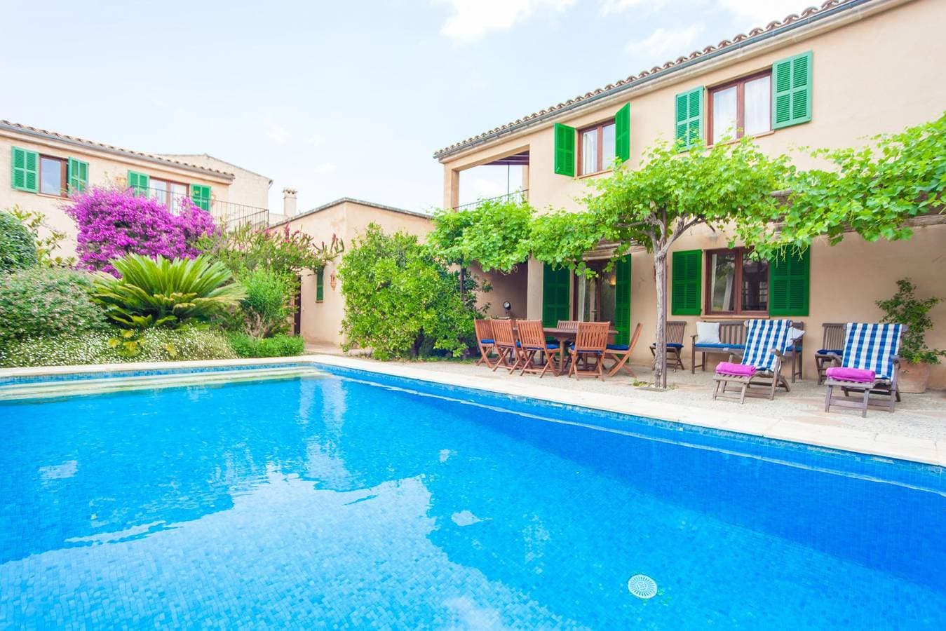 Can Casta - Ferienhaus mit privaten Pool in Petra. WiFi gratis. 1