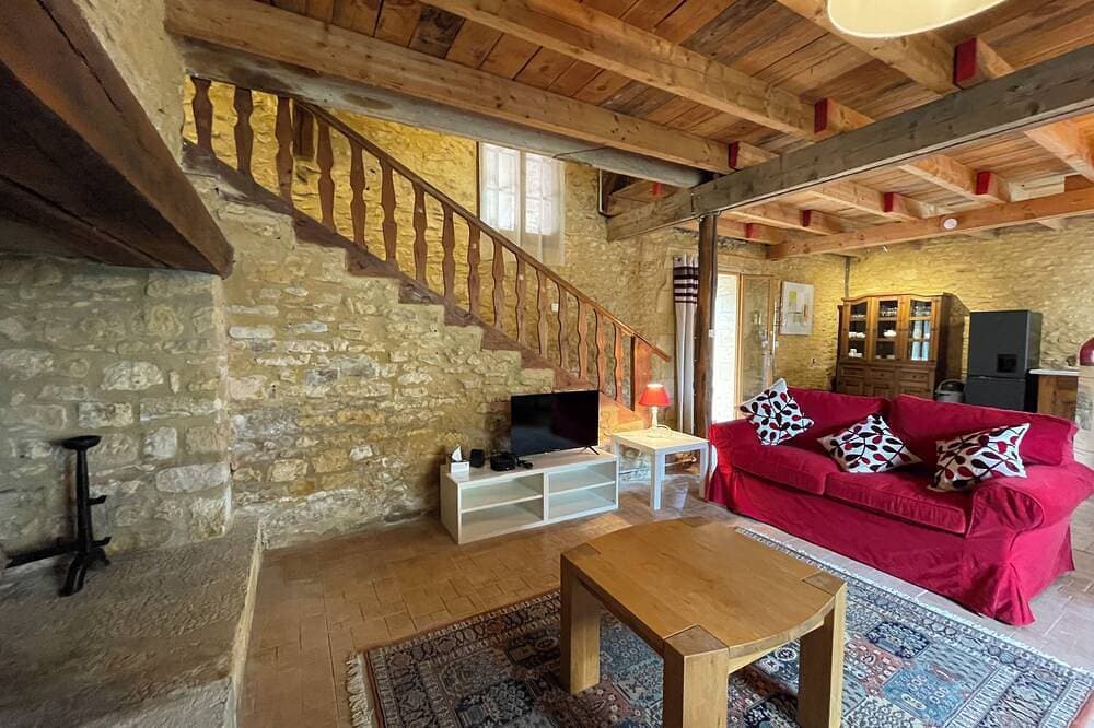 Foto 11 von 20: Cosy barn in Montignac Lascaux. 1.5km to Grottes de Lascaux. Pets welcome!