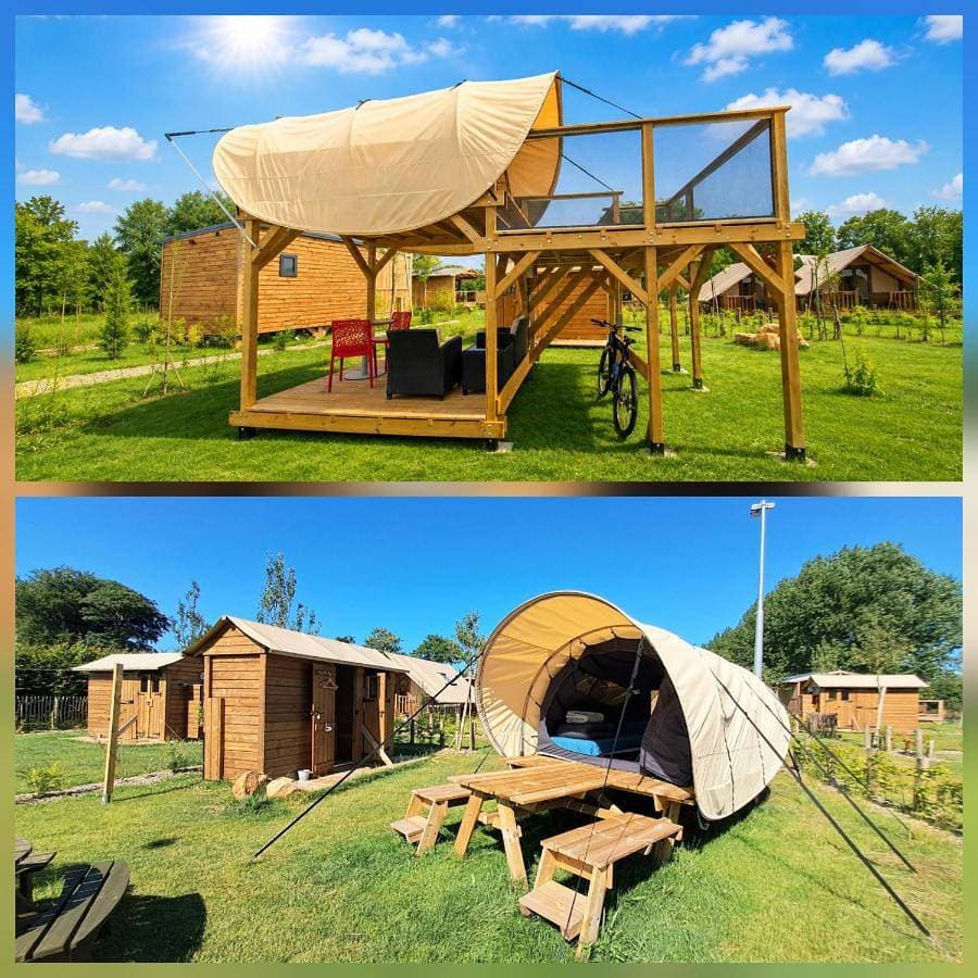 Domaine Le Jardin de Séraphine - Tentes-lodges tout confort 1