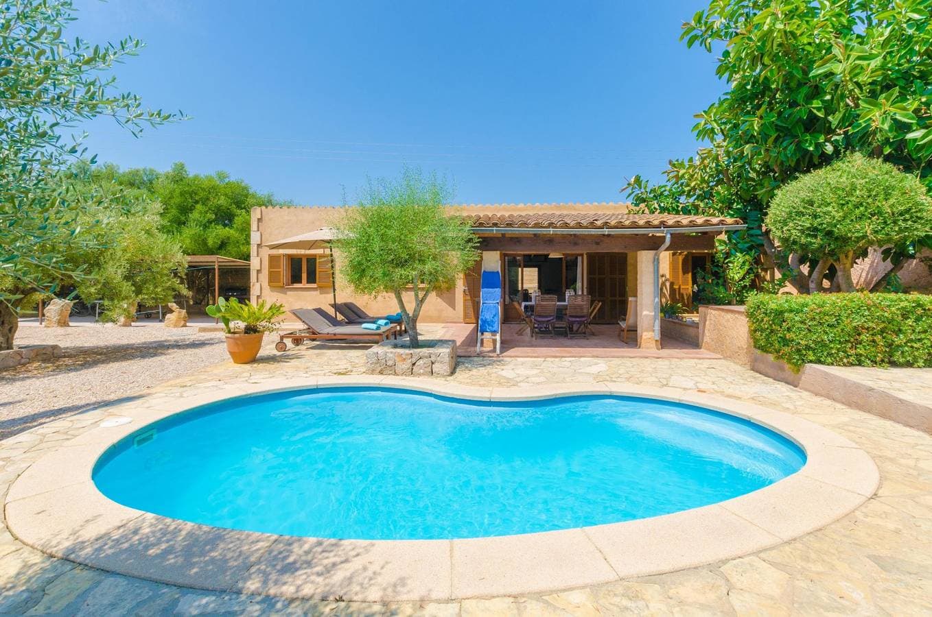 Finca Sa Plana - Ferienhaus mit privaten Pool in Son Servera. WiFi gratis 1