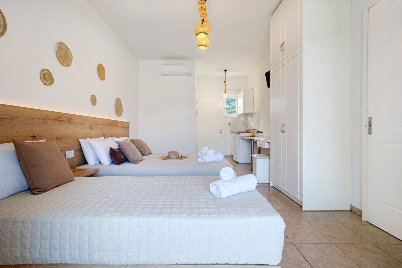 Foto 6 von 24: Ferienwohnung "Tropical Studio 2" mit Gemeinschaftsgarten, A/C und WLAN