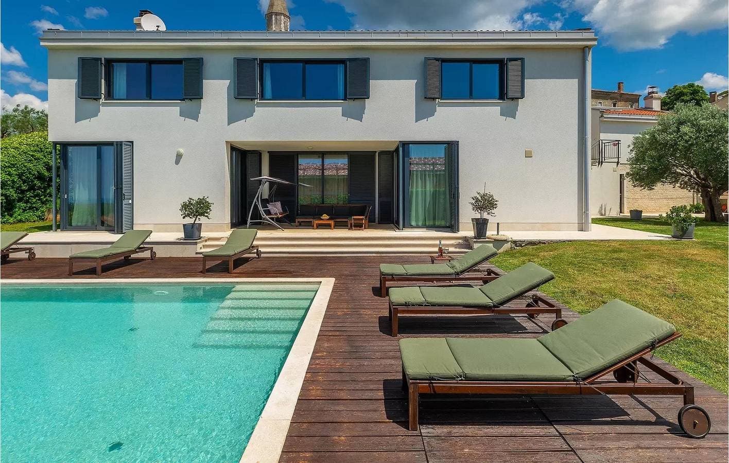 Foto 2 von 68: Modernes 2-Zimmer-Apartment mit Pool und Parkplatz in der Nähe der Sehenswürdigkeiten von Visnjan