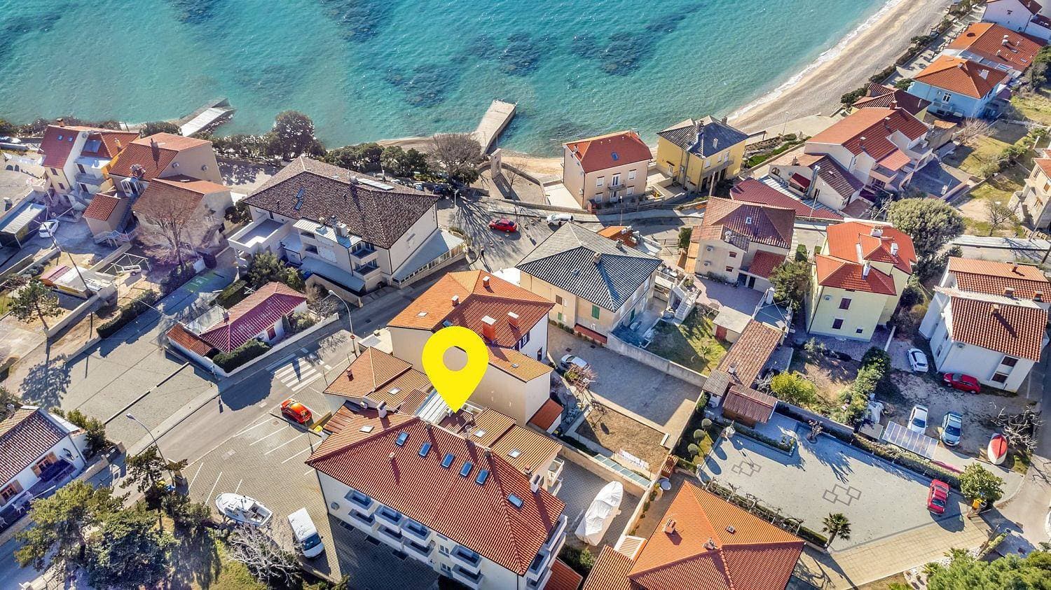 50 Meter zum Kieselstrand 1