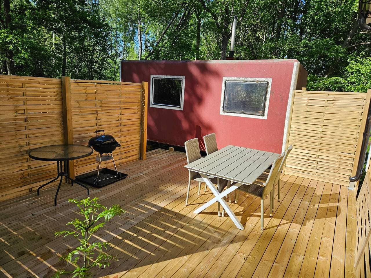 Foto 5 von 21: Ferienhaus, Private Sauna für 8 Personen and Garten