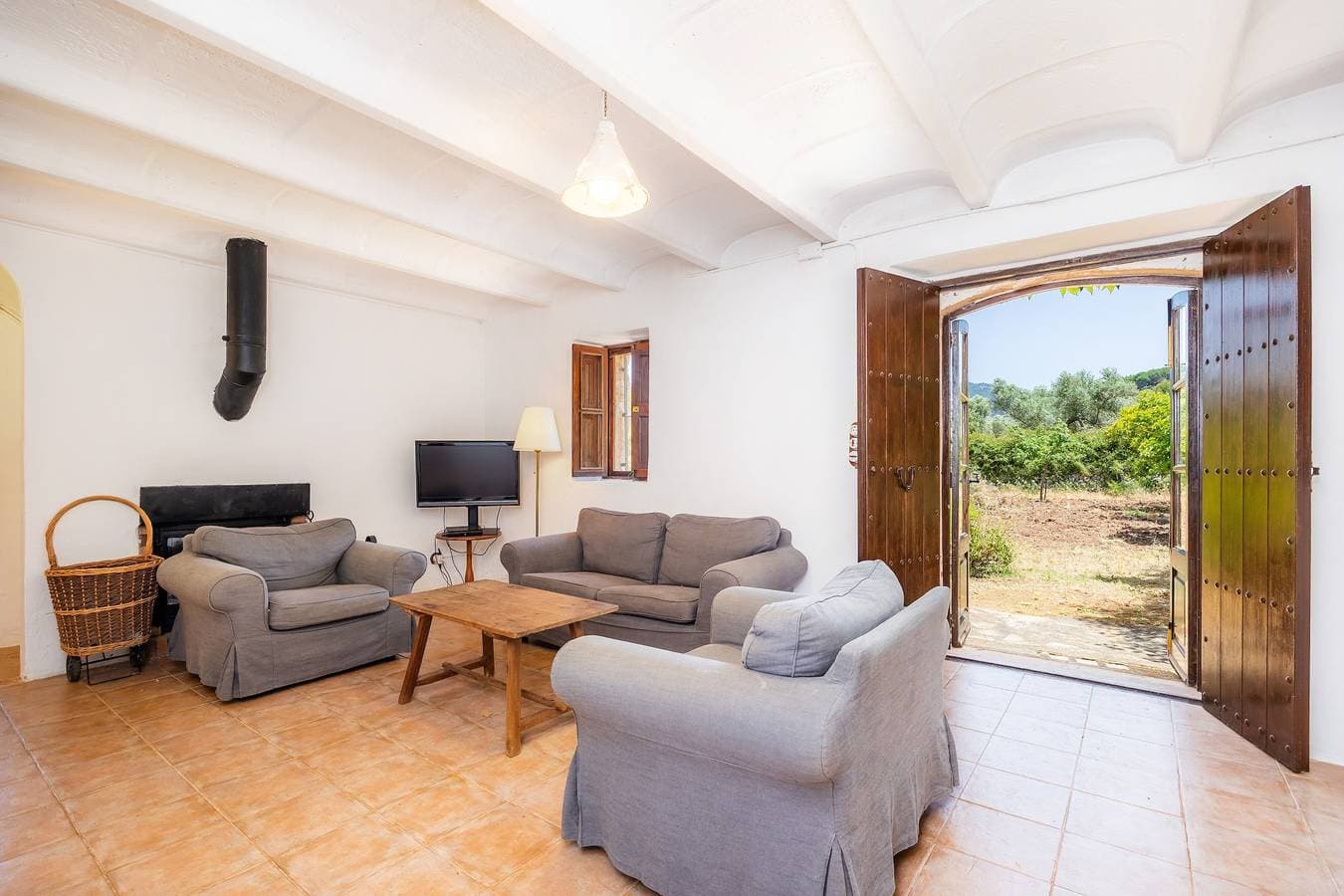 Foto 3 von 27: Authentisches mallorquinisches Haus mit Pool und Meerblick