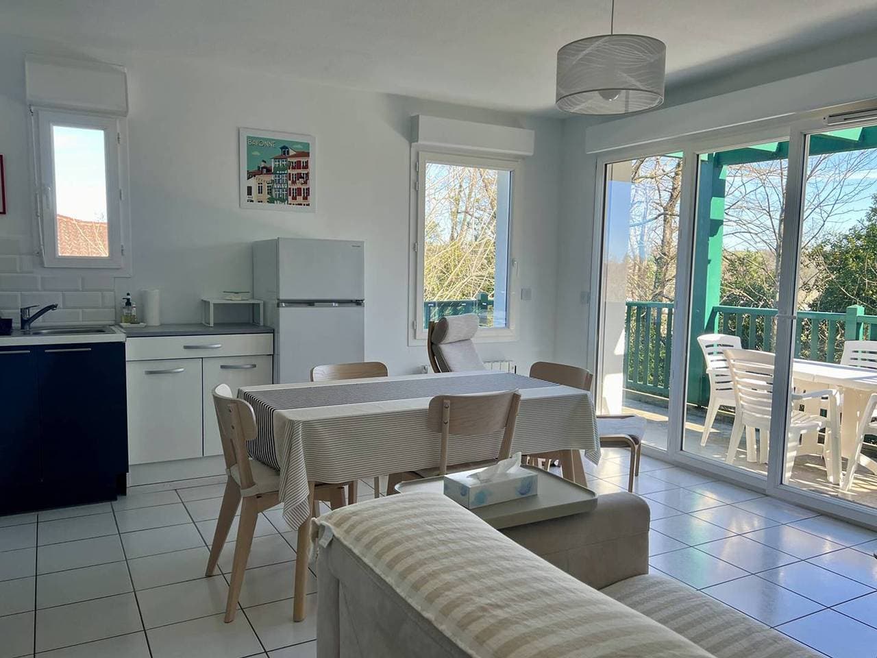 Foto 5 von 21: Gemütliche 2-Zi.-Wohnung mit Balkon und Parkplatz in Cambo-les-Bains