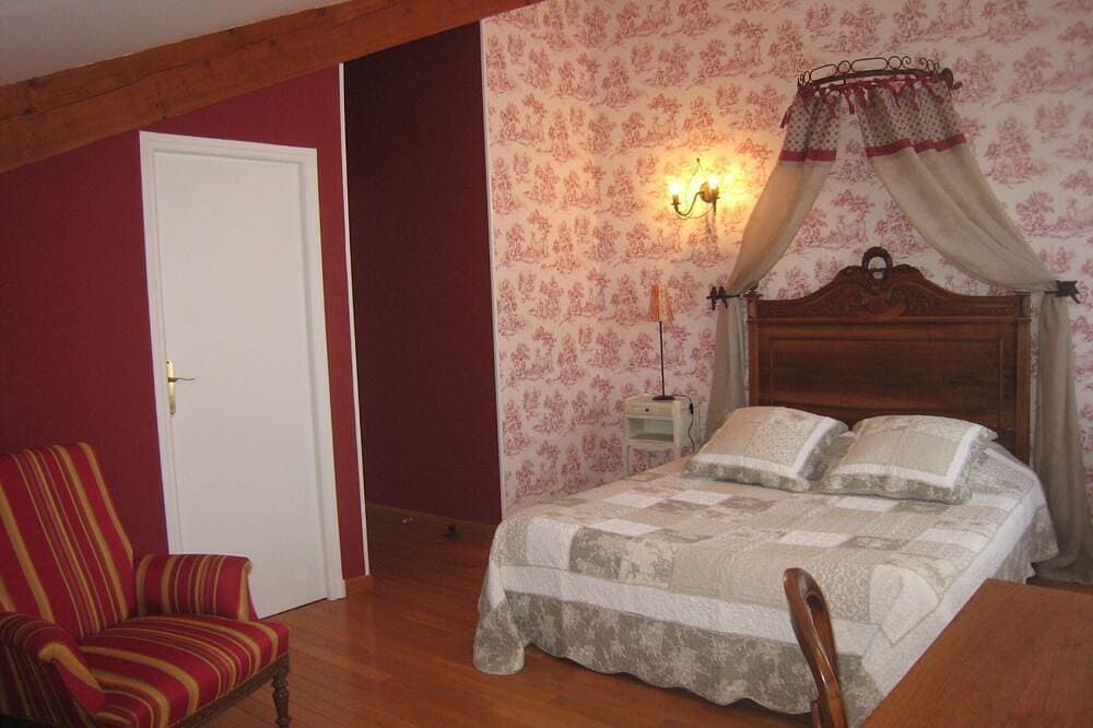 Foto 2 von 21: Gästezimmer „Les Charmilles – Rotes Zimmer“