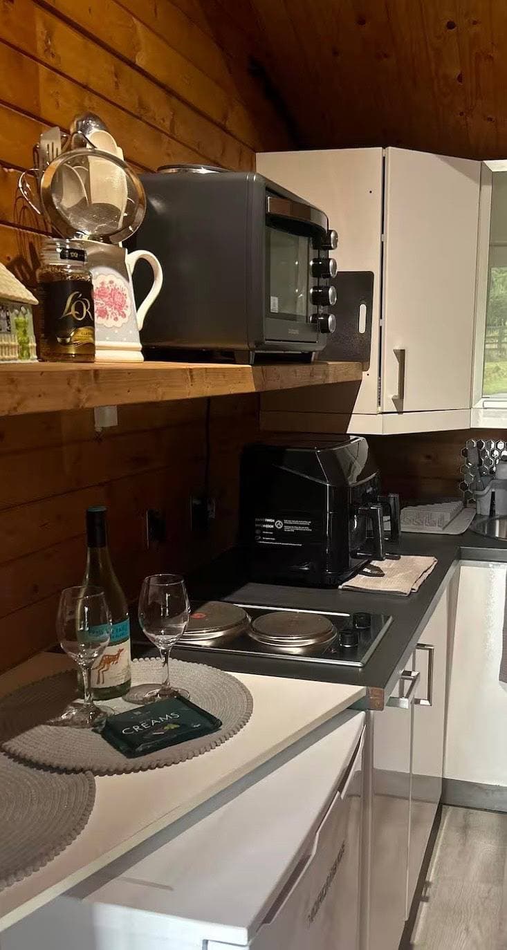 Foto 6 von 11: Blockhütte für 7 Personen mit Garten