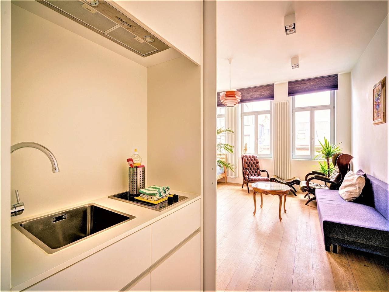 Foto 5 von 17: Geräumiges Apartment mit Terrasse, Aussicht