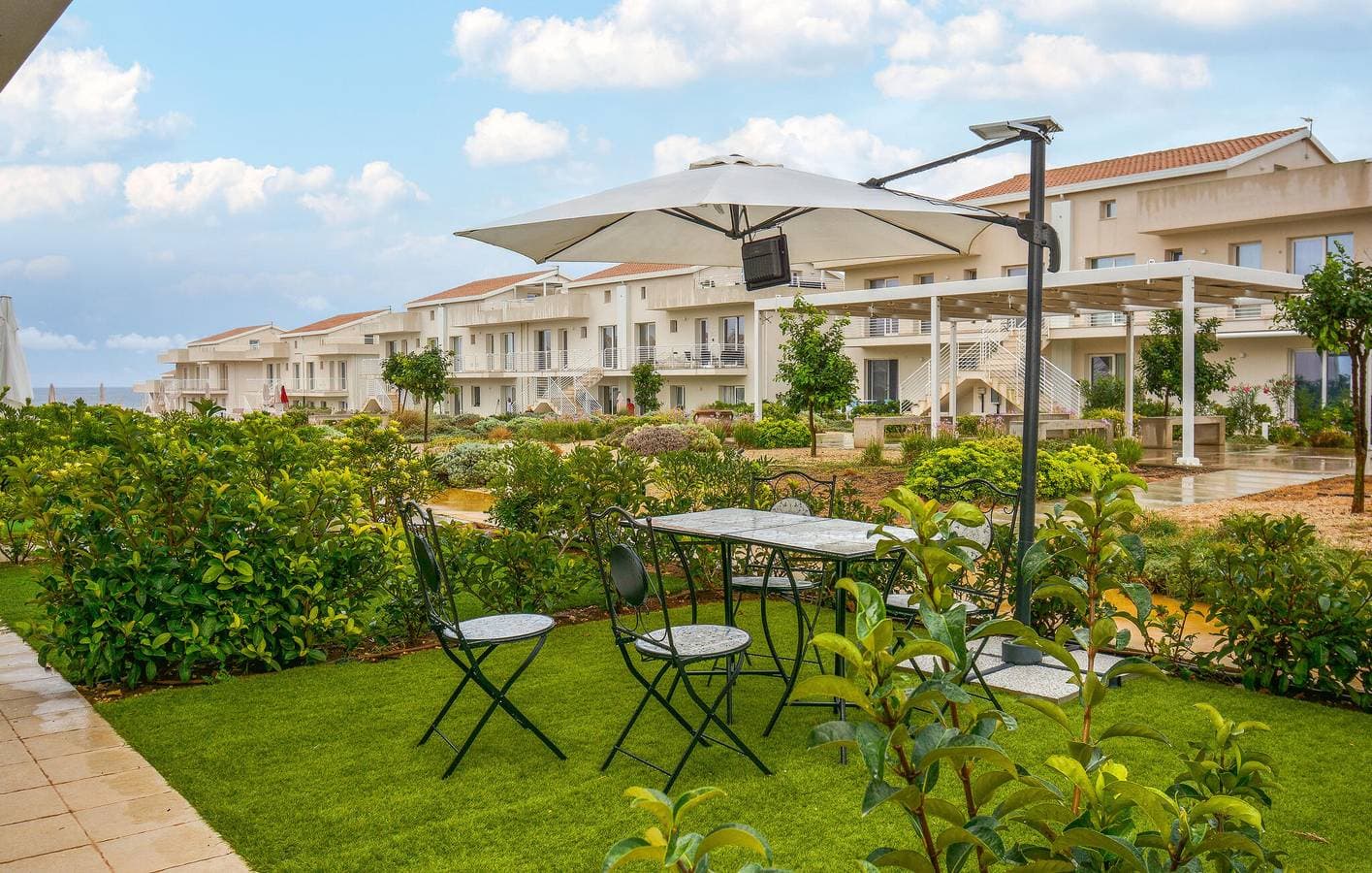 Foto 8 von 36: Apartment mit Meerblick, Pool und Terrasse, 2 km zum Strand