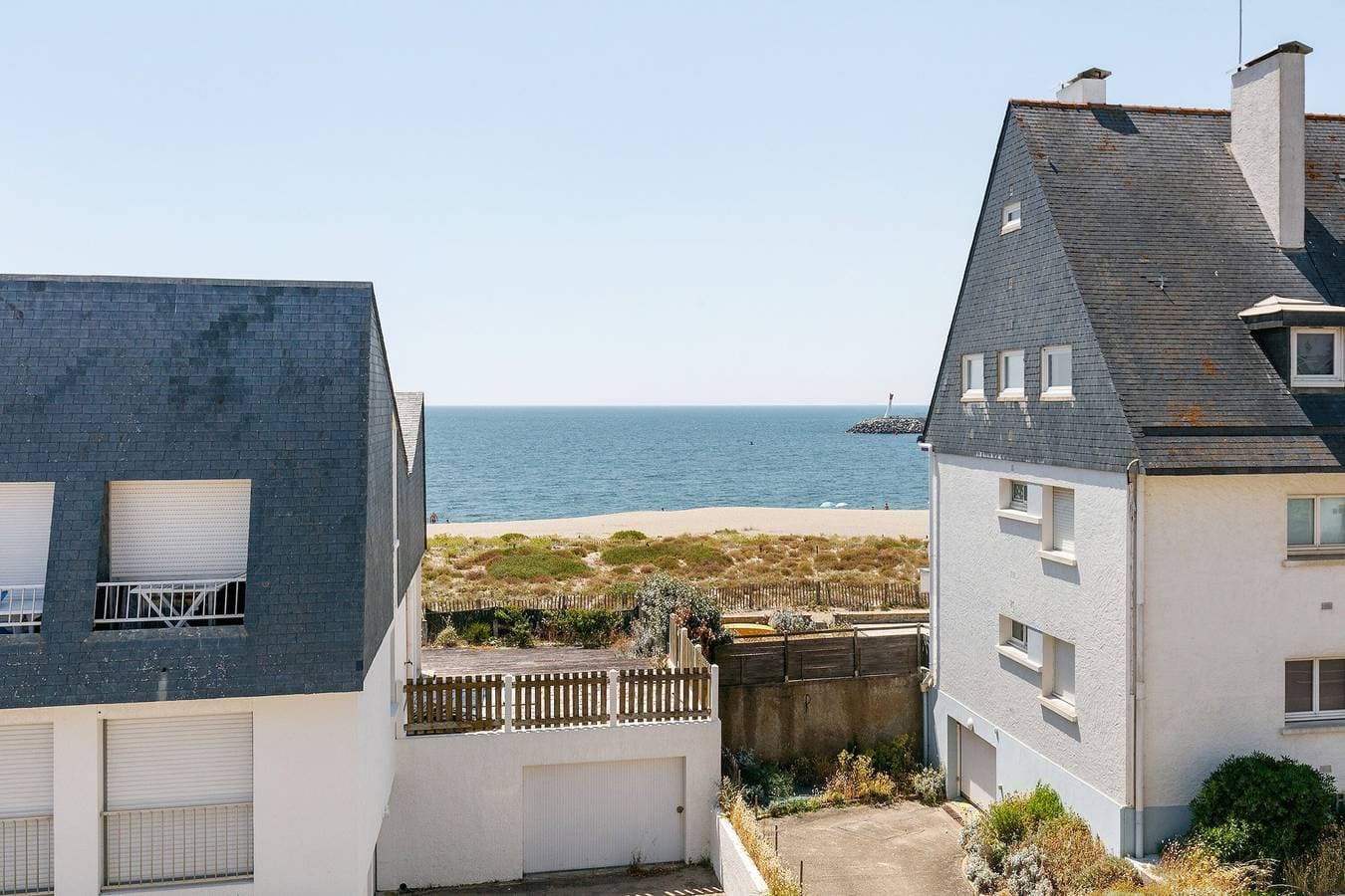 Foto 5 von 25: Helles Studio mit Meerblick "Hafen und Strand"