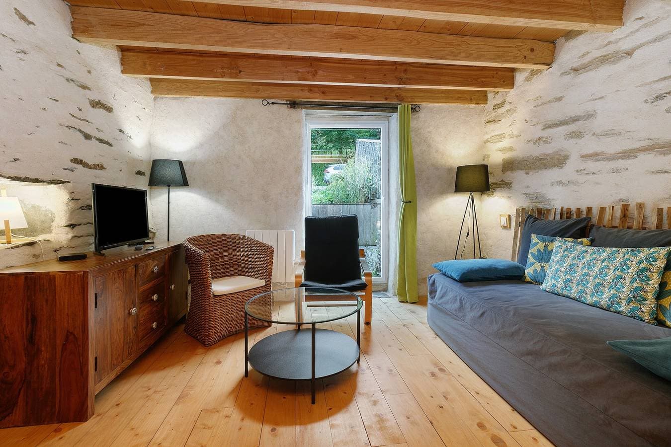Foto 2 von 35: Ferienhaus 'Gite Au Val De Vilaine' mit privater Terrasse, Garten und WLAN