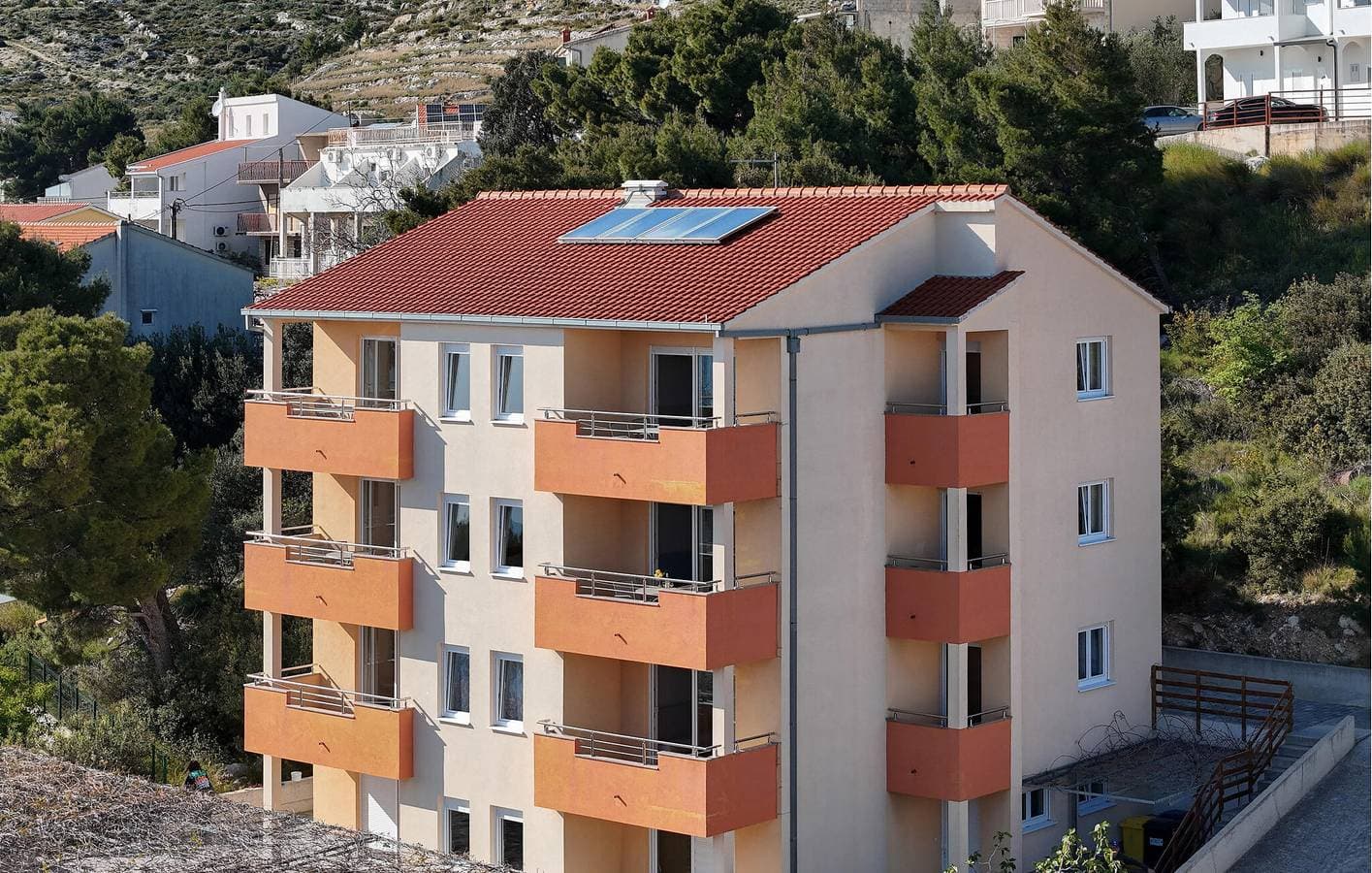 Foto 5 von 23: Gemütliche Ferienwohnung am Meer mit Terrasse, Küche und Parkplatz – 900 m vom Strand entfernt