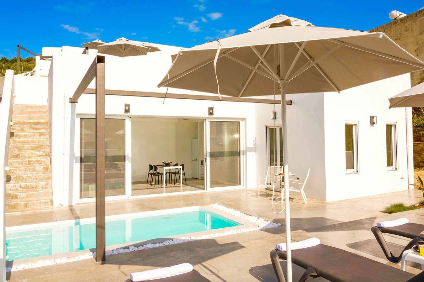 Foto 2 von 21: Villa für 4 Personen mit Terrasse