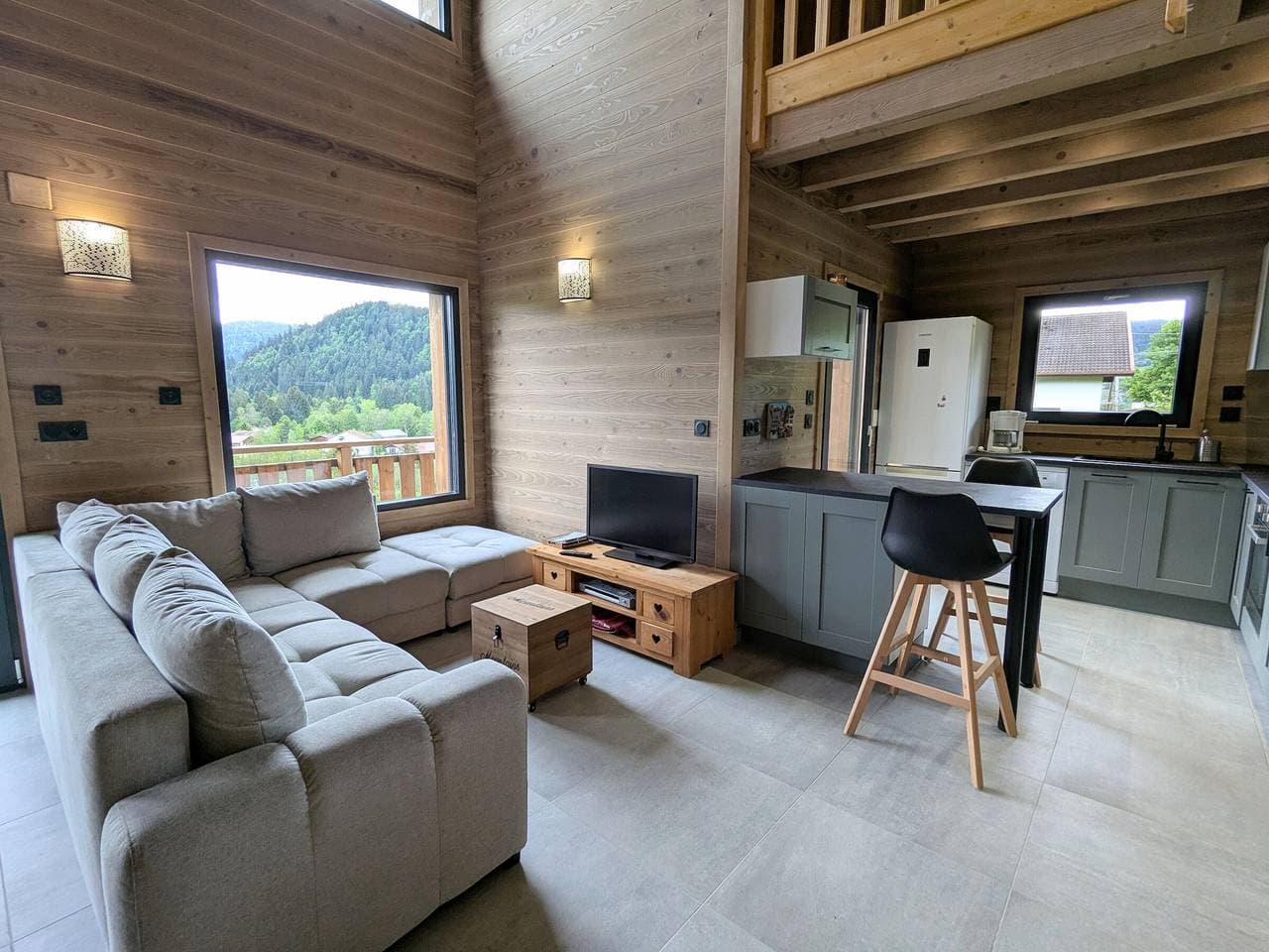 Foto 6 von 23: Modernes und gemütliches Chalet - 6 Pers.