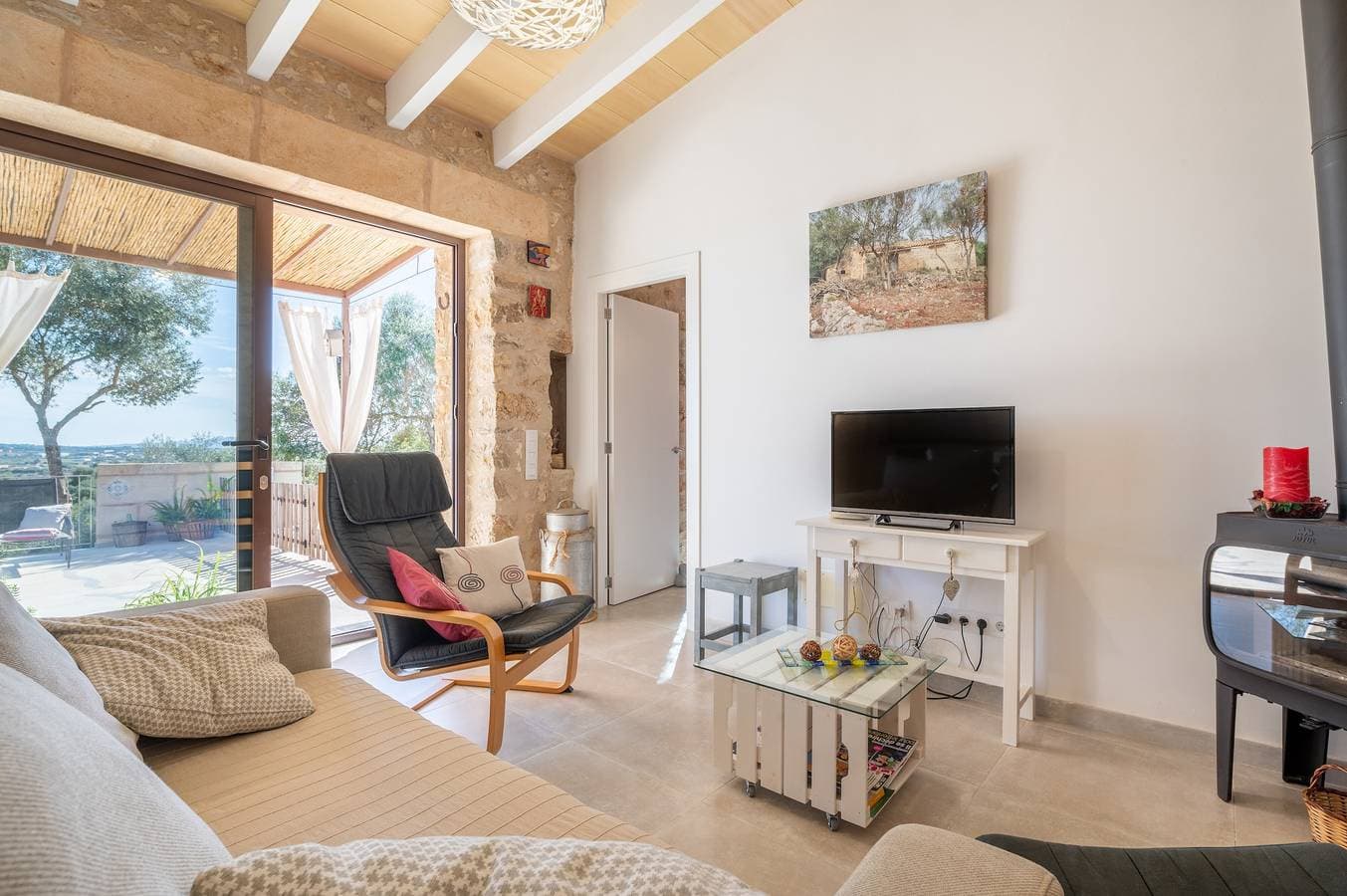Foto 5 von 25: Ländliche Finca "Son Pusseta" mit Pool