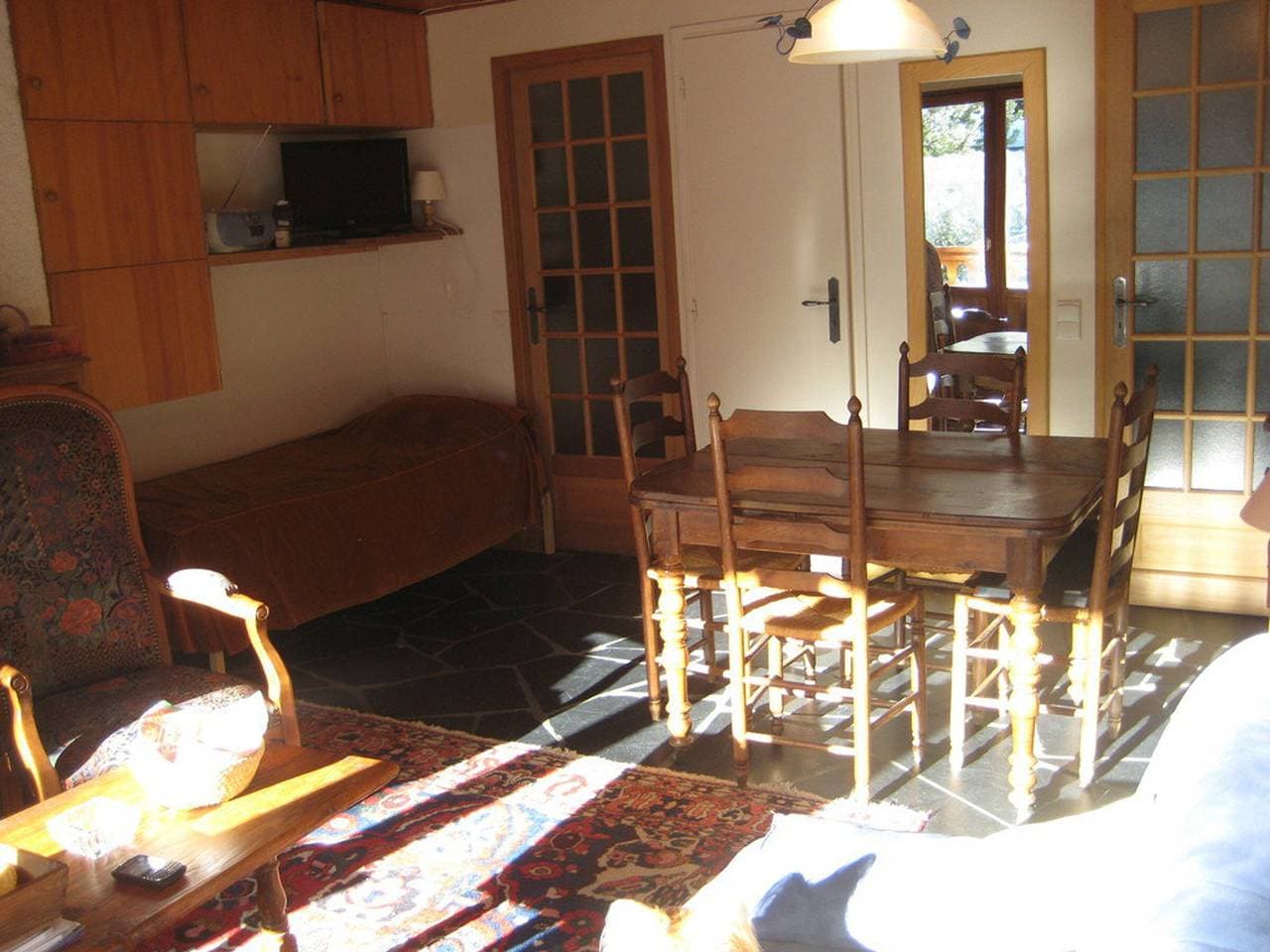 Foto 3 von 10: Gemütliches Studio mit Balkon in Courchevel 1850