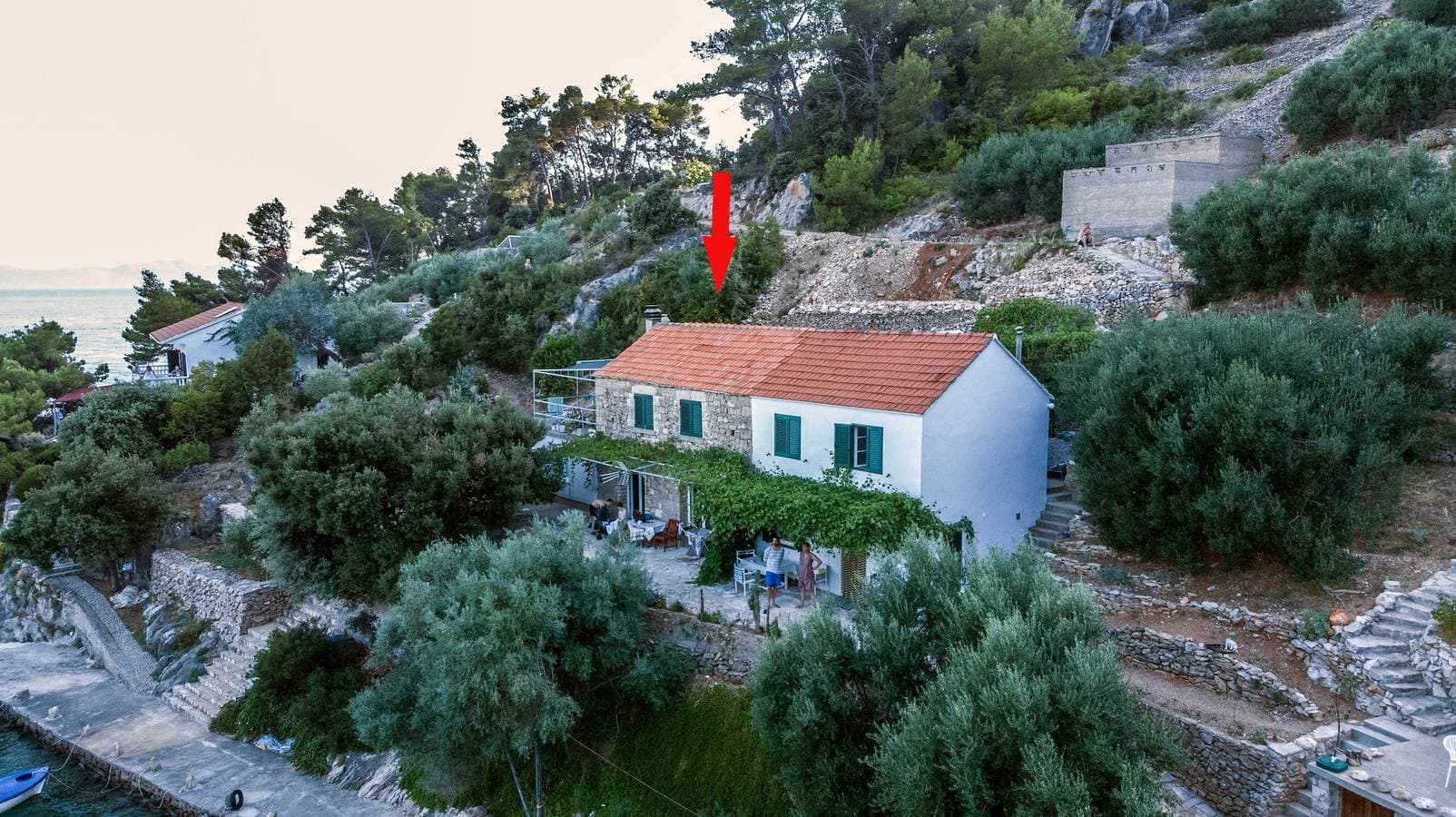 Foto 4 von 30: 1-Zimmer-Ferienwohnung am Strand Bucht Torac (Hvar) A-4875-b