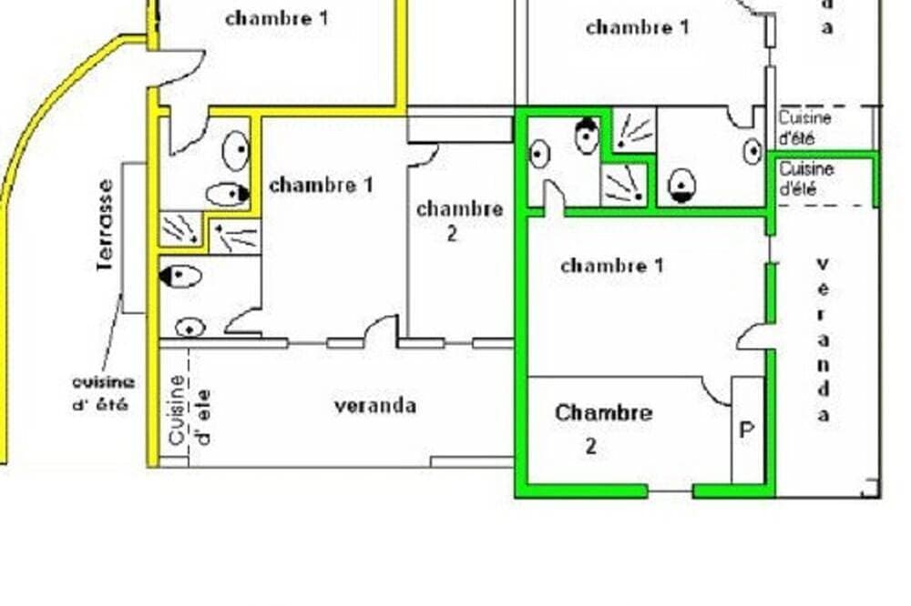Foto 10 von 29: N°3-Apartment-Ensuite mit Dusche-Meerblick