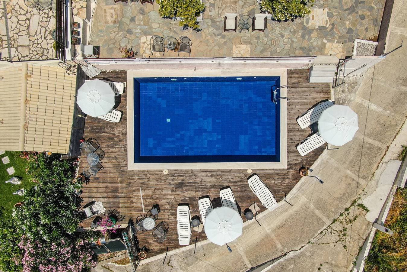 Foto 12 von 22: Hotel-Apartment "Spyridoula Studio 3" mit Meerblick, Gemeinschaftspool und WLAN