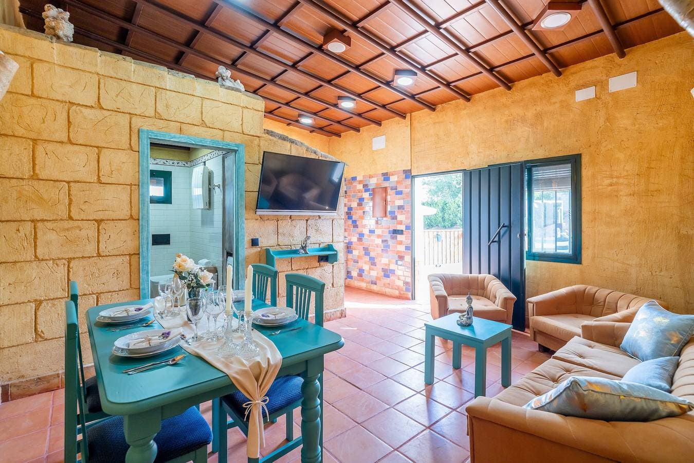 Foto 4 von 45: Ferienhaus 'Casa Rural Carmo' mit privatem Pool, WLAN und Klimaanlage