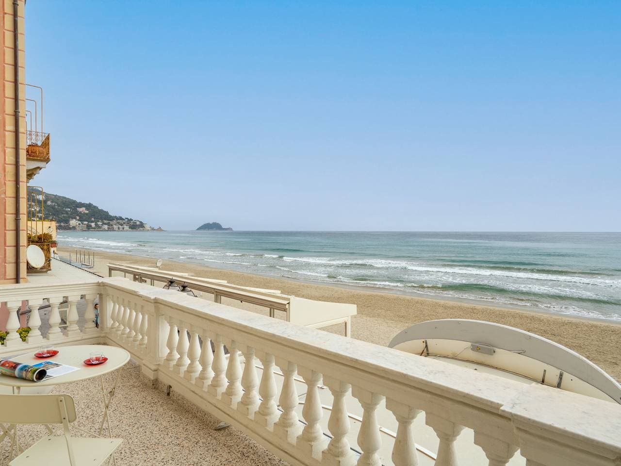 Alassio: Sehr komfortable, historische Residenz Beach House 1