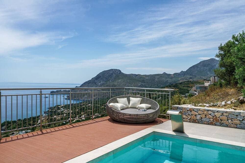 Foto 10 von 30: Amazing Seaview with Private Pool & BBQ in Plakias