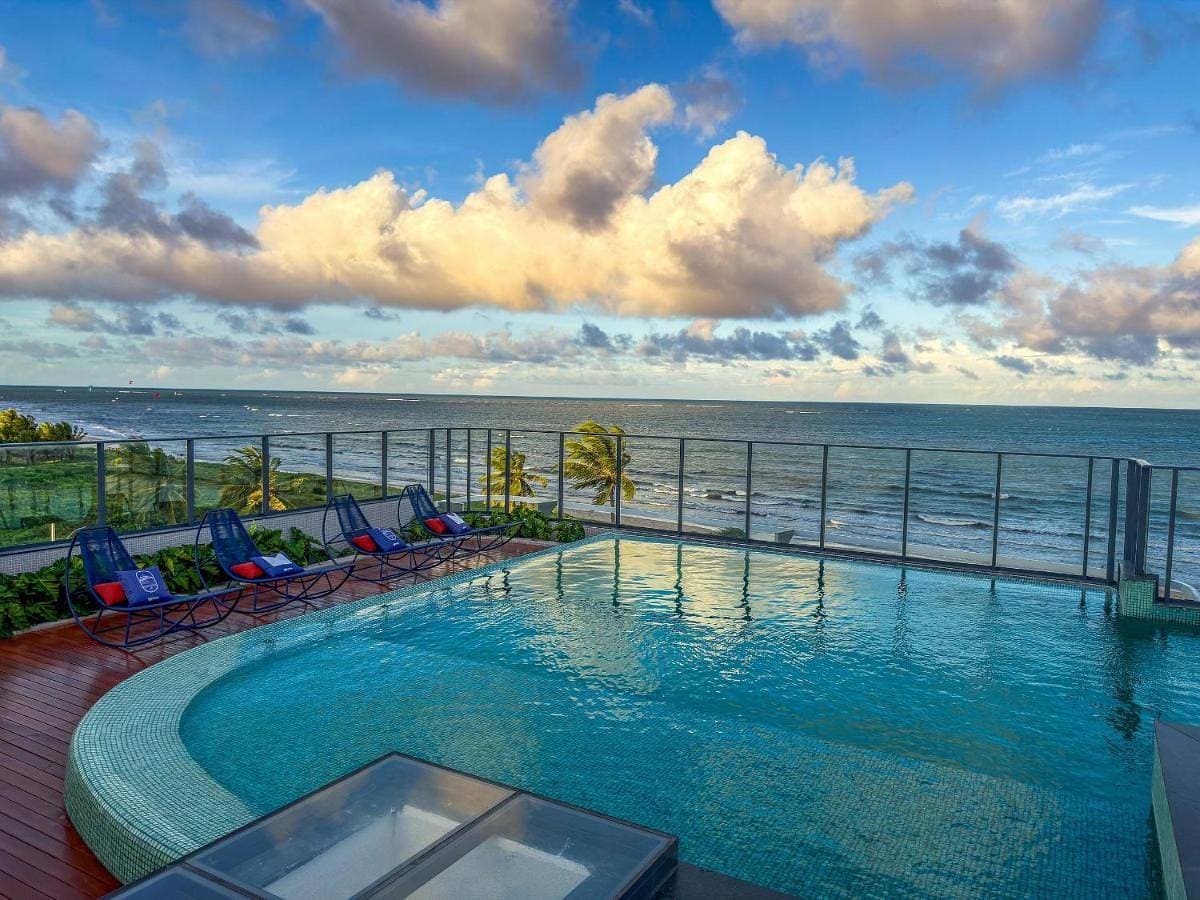 Azimut Flat | Beira Mar • Piscina no Rooftop • Lazer Completo 1