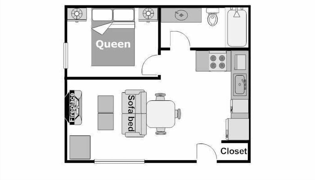 Foto 12 von 28: Neu + Einzigartige Wolf Condo | Whirlpool Zugang