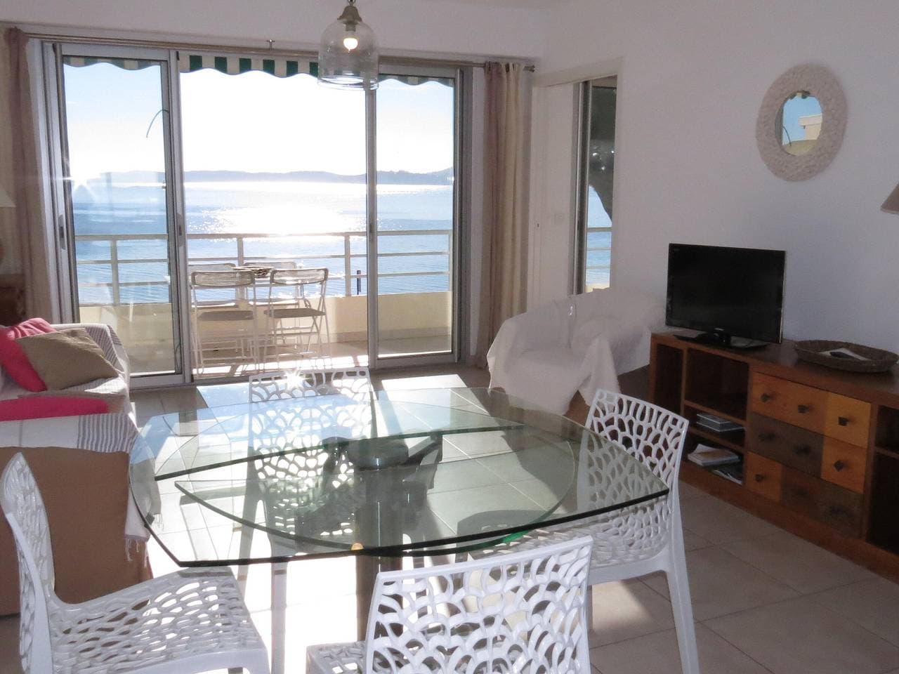 Foto 6 von 18: 2-Zimmer-Wohnung mit Klimaanlage, Meerblick und Parkplatz in Sainte-Maxime
